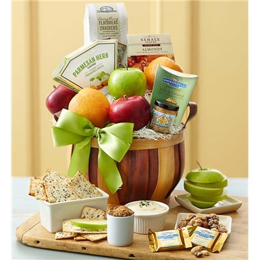 Harvest Gathering&trade; Fruit And Gourmet Basket